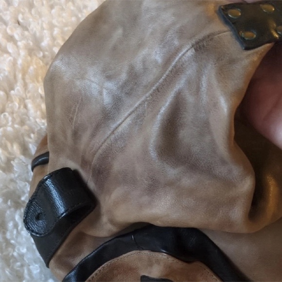 A.S. 98 x Free People Distressed Leather “Birch”/“Herra” Moto Backpack $469 USD - Picture 13 of 16